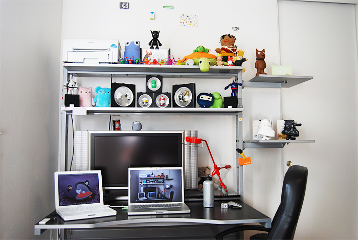 Nelson's desk