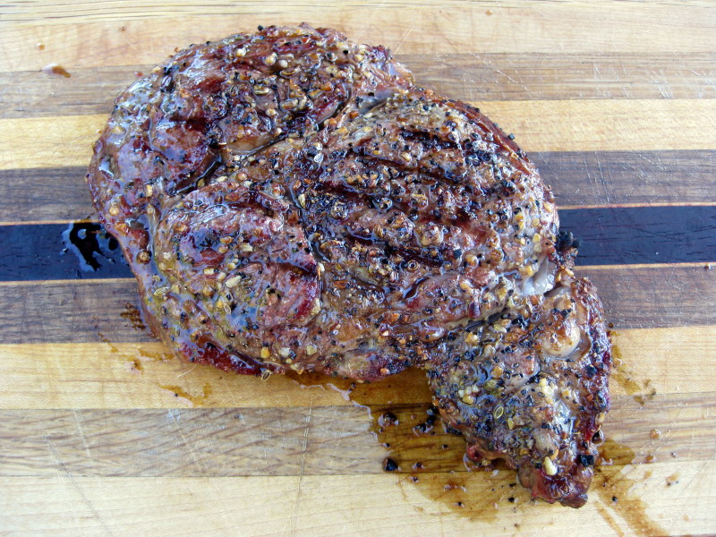 Barbecue Rib Eye Steak Barbecue Rib Eye Steak