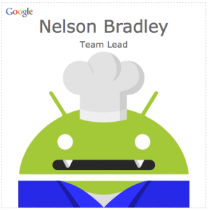 Android Nameplate Nelson Bradley