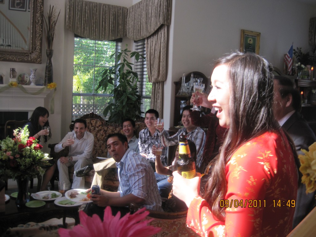 Engaged Engagement Party Picture